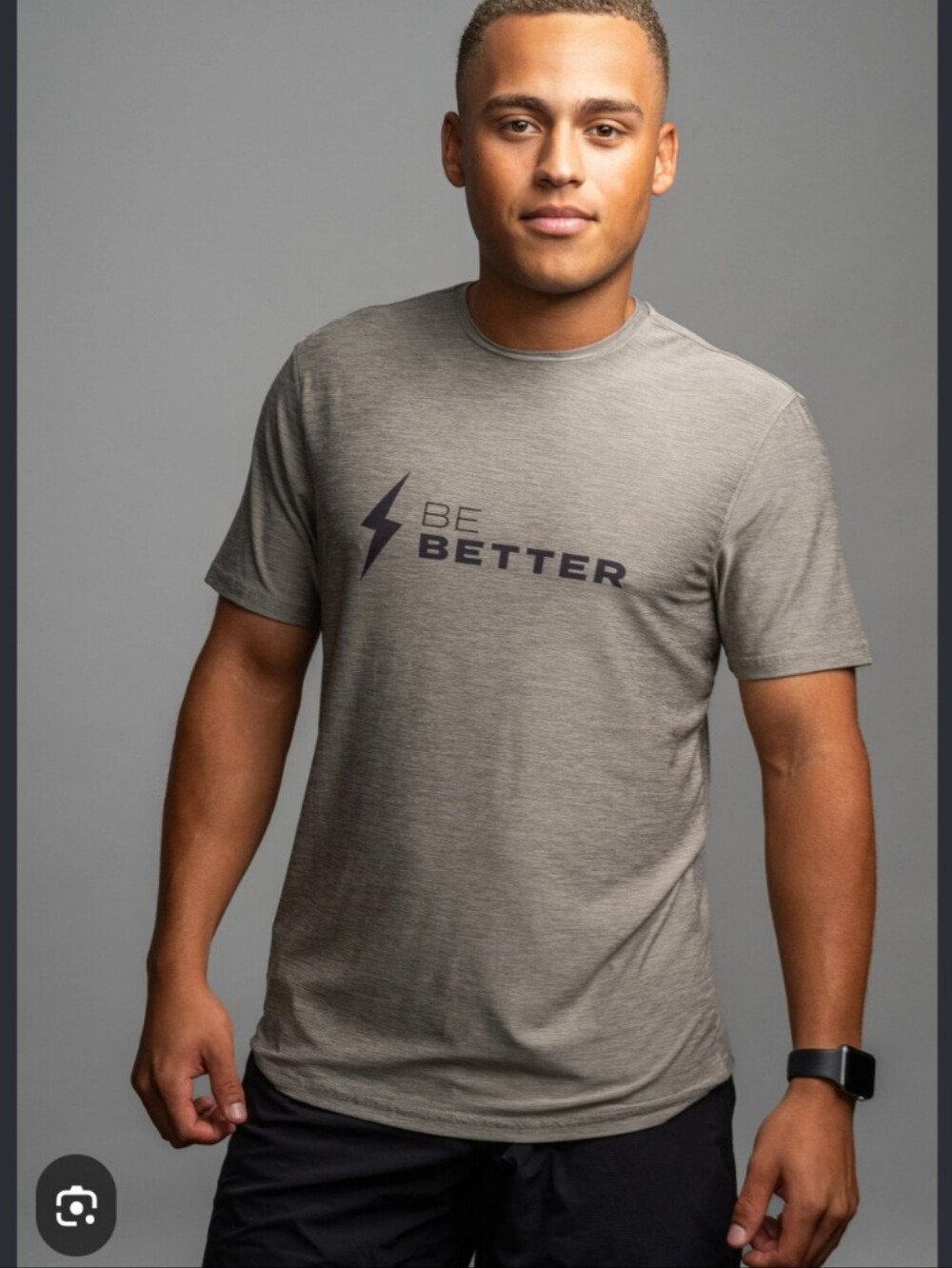 Bruce Bolt Be Better Short Sleeve Tee Baseball